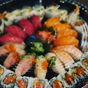 sushi, sushi and sashimi, sashimi, food