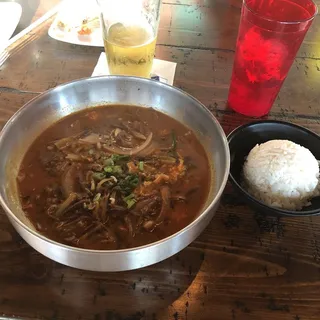 Spicy Beef and Vegetable Soup