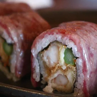 A5 Surf &amp; Turf Sushi Roll.
