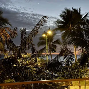 View from the restaurant.