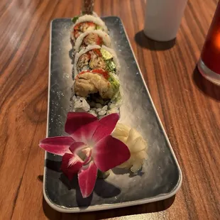 Soft shell crab roll