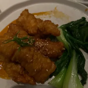 Orange chicken