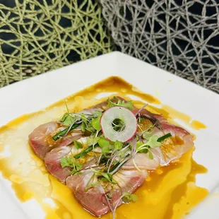 Special Yellowtail Carpaccio