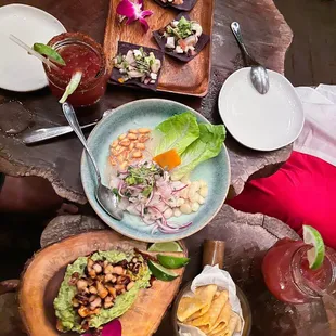 Fish Ceviche Tostada