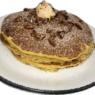 Pumpkin pancakes
