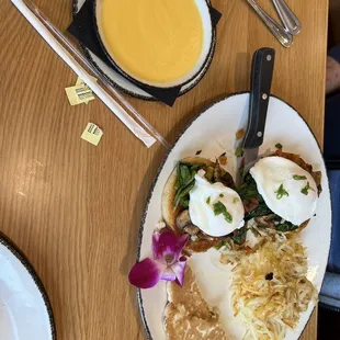 Veggie Eggs Benedict