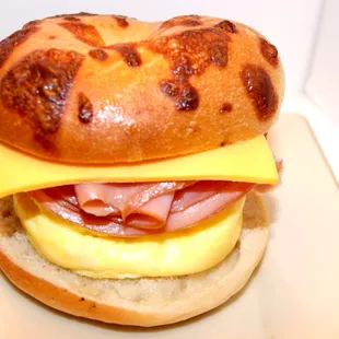 HAM EGG &amp; CHEESE