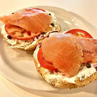 Smoked Salmon Bagel