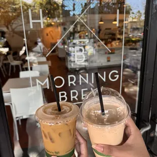 Coconut Thai iced + chai shake