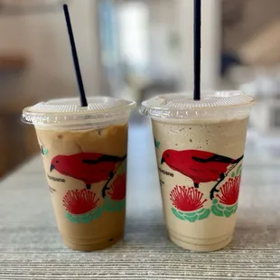 Haupia Latte &amp; Iced blended Espresso Shake