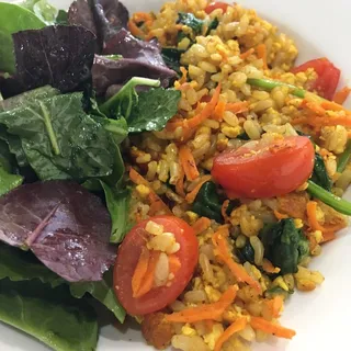 Tofu and Veggie Scramble Vegan