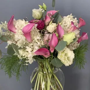 Local flower arrangement