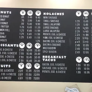 Menus