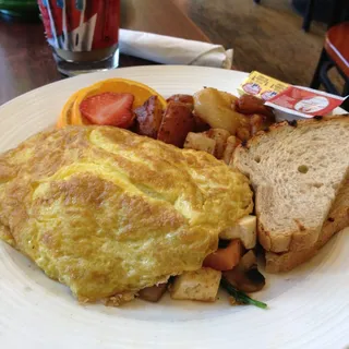 Avocado and Tofu Omelette