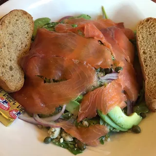 Rocket Smoked Salmon Salad