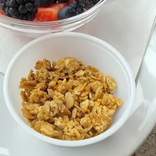 Fruit and granola