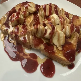 Pb & J French Toast