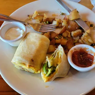 Chipotle Egg Burrito