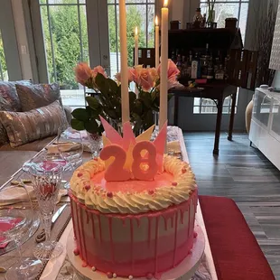 a birthday cake