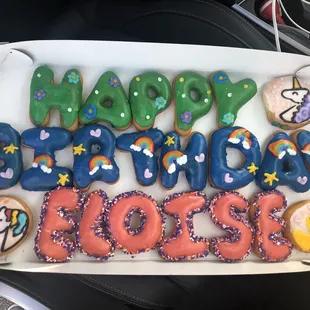 Happy Birthday Donuts!