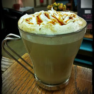 One of our new fall drinks &quot;The Headless Horseman&quot;
