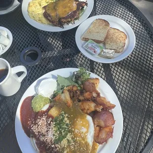 Huevos Rancheros, Latke Latke and Eggs