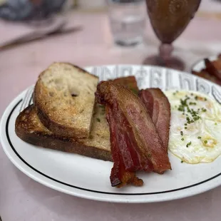 Traditional American Breakfast