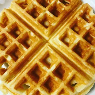 Homemade Sour Cream and Buttermilk waffles