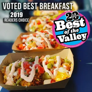 Voted BEST BREAKFAST- Readers Choice 2019 Phoenix Magazine