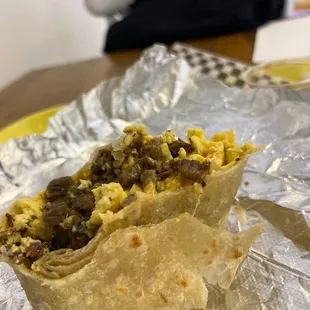 Carne Asada Burrito