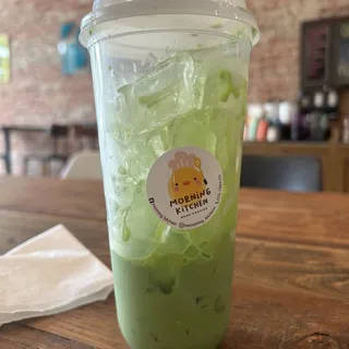 Thai Green Milk Tea (Iced)
