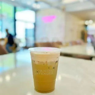 Lavender Latte + Pink cream for February | www.moniquedao.com