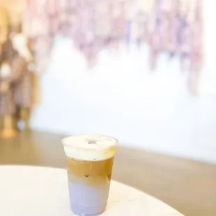 Pretty Lavender Latte | www.moniquedao.com