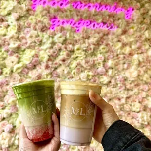 Strawberry Matcha