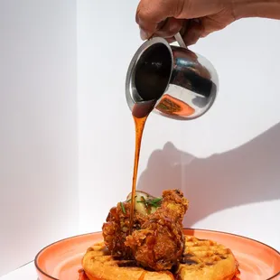 Hot Chicken &amp; Waffles