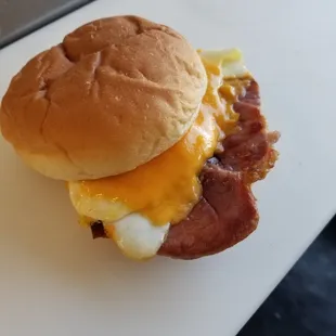 Local Country Ham, Egg and Cheese