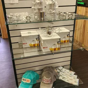 Tea related items, and cute hats