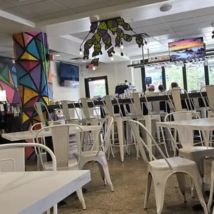 Inside of restaurant