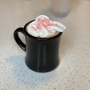 Christmas Seasonal Latte - Peppermint Mocha