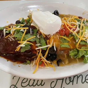 The signature burrito.