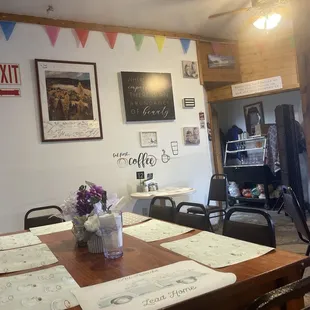 interior, sushi and sashimi