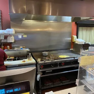 interior, sushi and sashimi