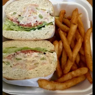 Shrimp Salad Sandwich