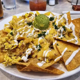 Breakfast nachos
