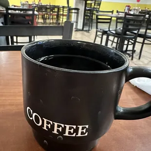 Solid diner coffee!