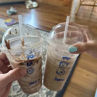 Caramel White Mocha Coffee Smoothie