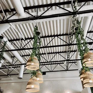 a view of a dining room