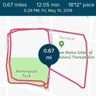 Walking thru the neighborhood