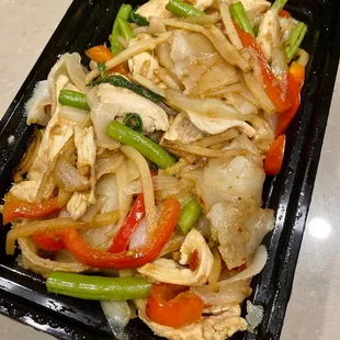 Pad kee mow/drunken noodles