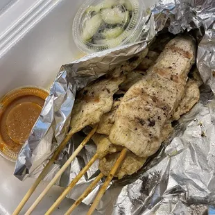 Satay Chicken